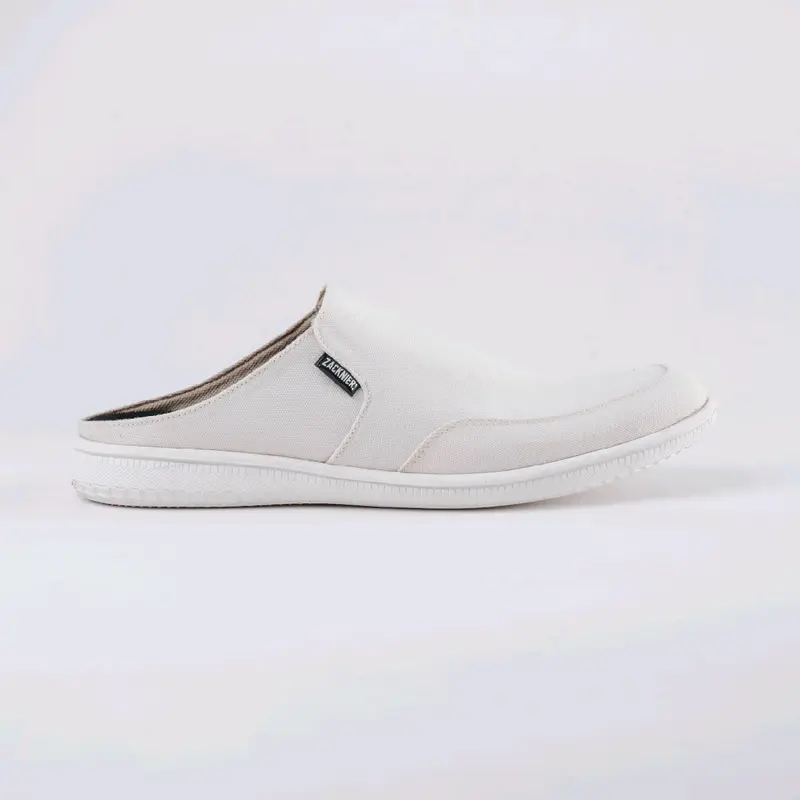 Sepatu Sandal Bustong Casual Shoes Pria Sendal Selop - Bahan Jeans Berkualitas, Sol TPR Anti-Slip, Empuk dan Fashionable 5