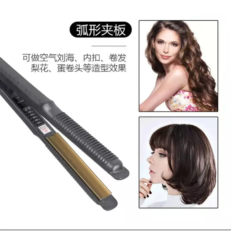 Máy là cụp tóc thương hiệu X, ép phồng và uốn cụp tóc 7