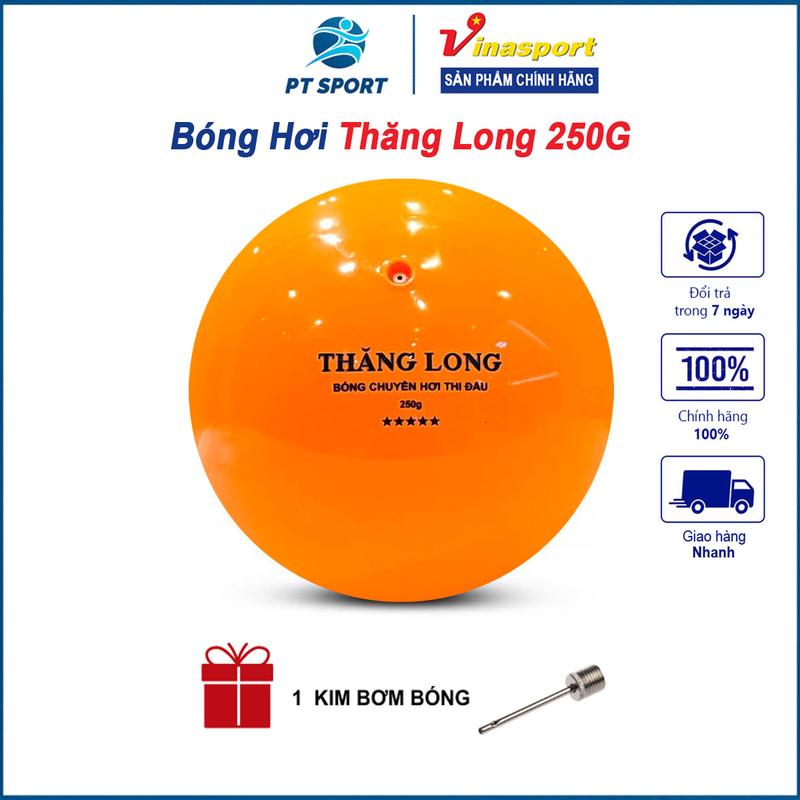 Bóng Chuyền Hơi Thăng Long Dragon 250G | Làm Từ Cao Su, Bóng Tròn Đều, Độ Bền Cao, Đạt Tiêu Chuẩn Thi Đấu [TẶNG KIM BƠM] Cao Su Nam Đồng