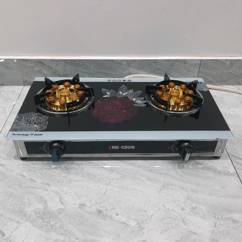 bếp gas đôi 9 đầu đốt emicook