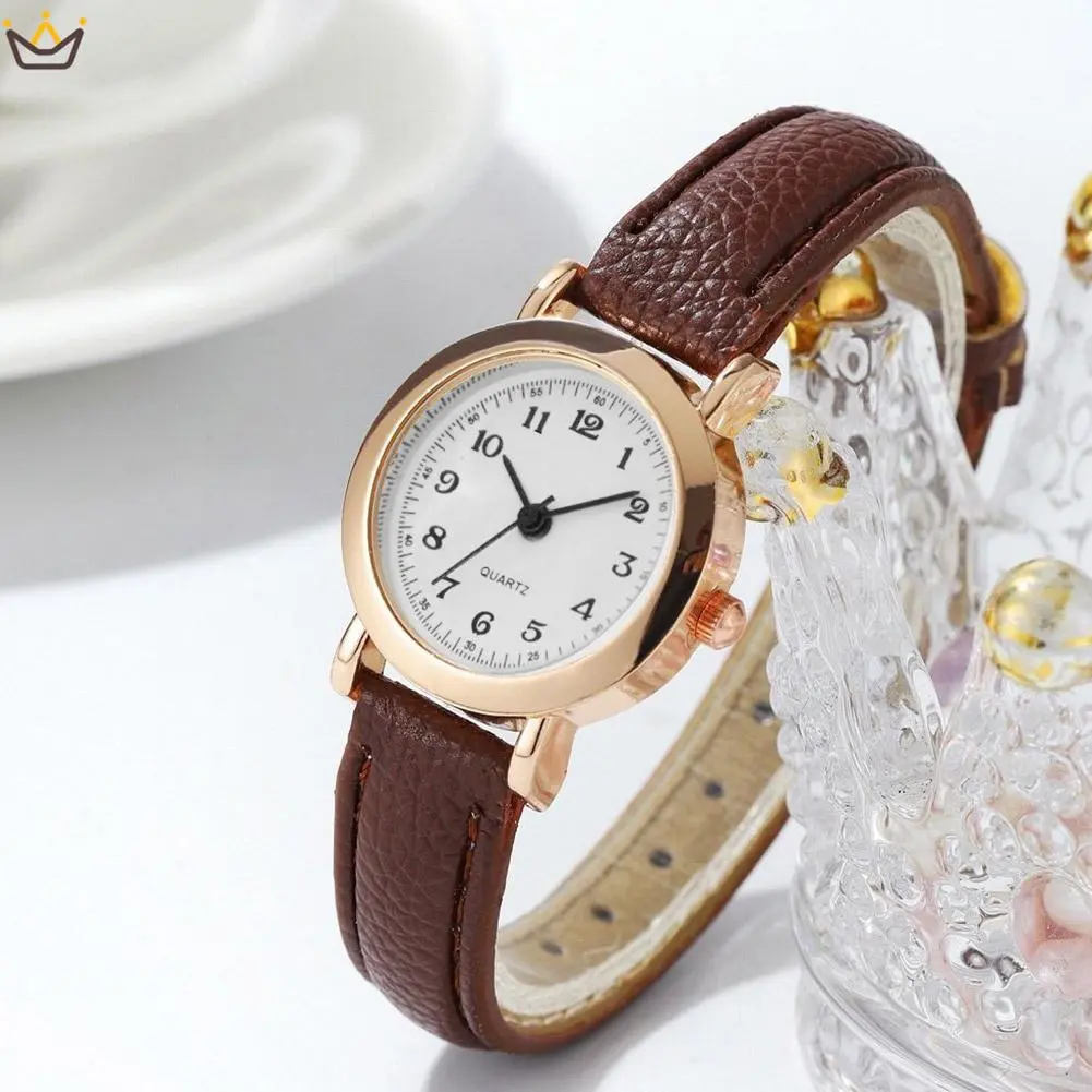 Đồng hồ thắt lưng thạch anh dành cho nữ, xu hướng phong cách Hàn Quốc mới, Đơn giản, cá tính, Retro, Harajuku , đồng hồ sinh viên