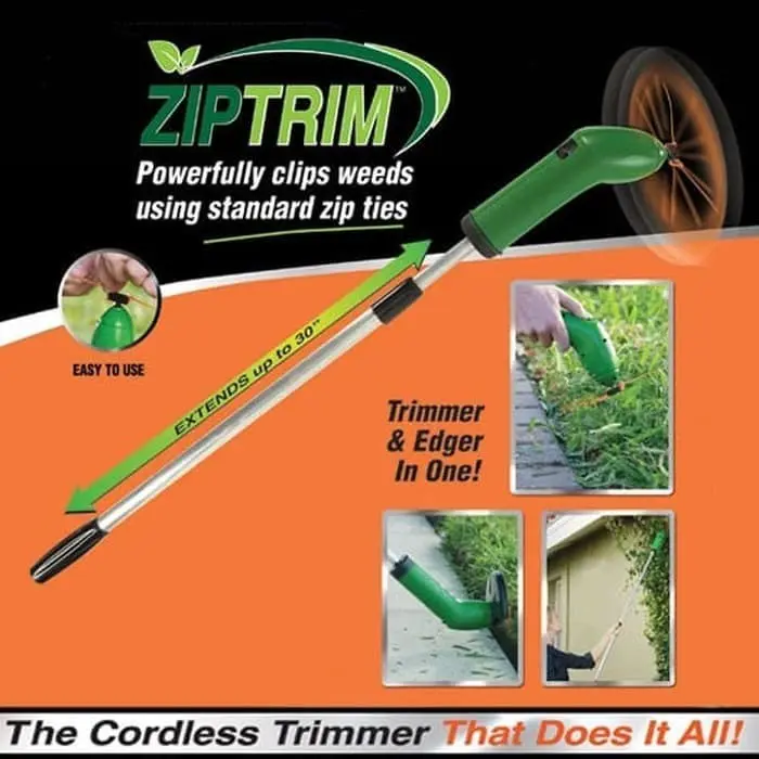 ALAT POTONG RUMPUT ELEKTRIK PORTABLE ZIP TRIM MESIN TRIMMER RUMPUT TAMAN 3