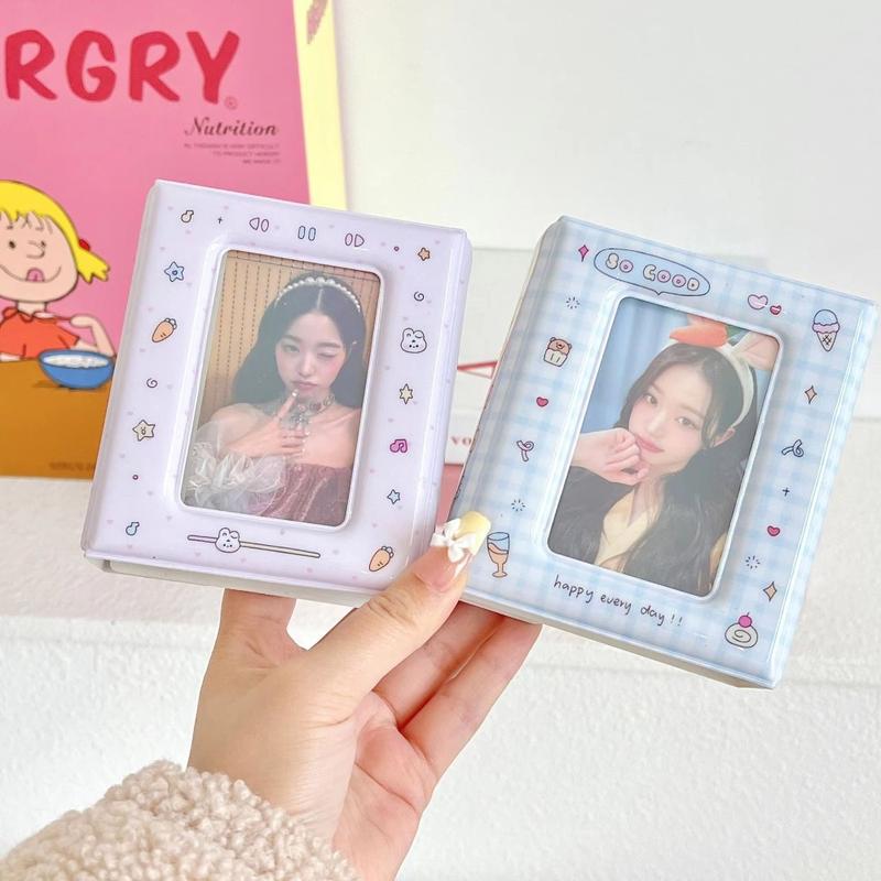 Product Introduction of Sách Thẻ Mini, Phong Cách Hàn Quốc, Album Ảnh PVC 3 Inch, 32 Khe, Chủ Thẻ Ảnh Thần Tượng 12