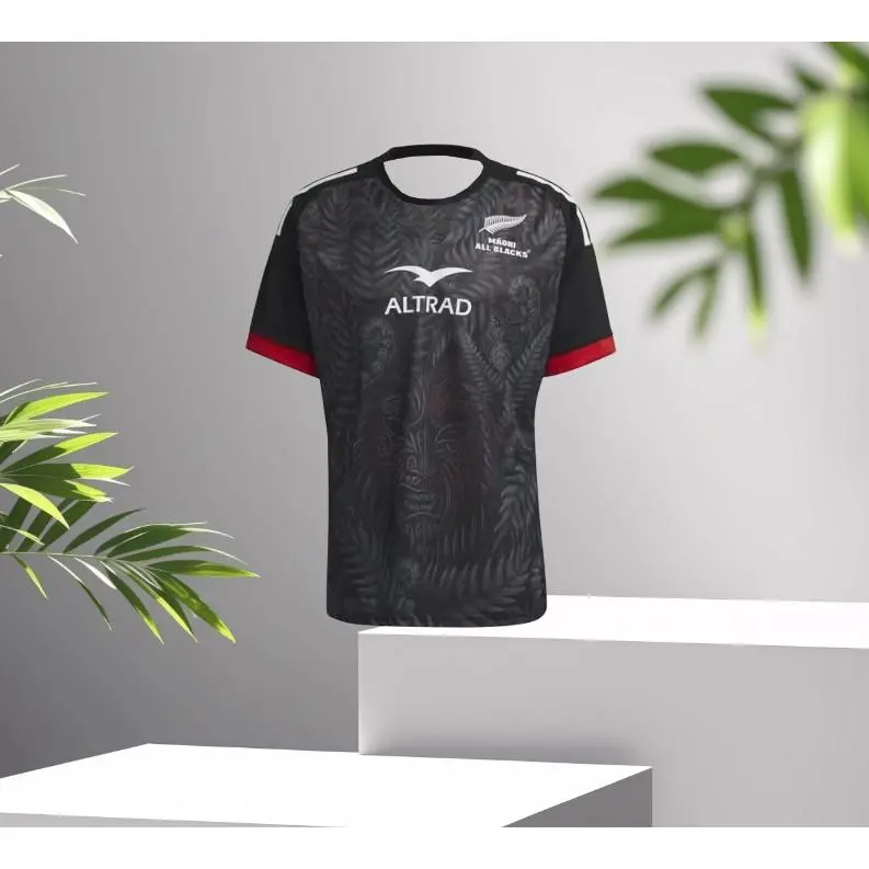 Maori Home T-Shirt Training Suit Short Sleeve New Zealand Tank Top Rugby Shirt Maori Rugby Jersey Men's Quick-Drying T-Shirts