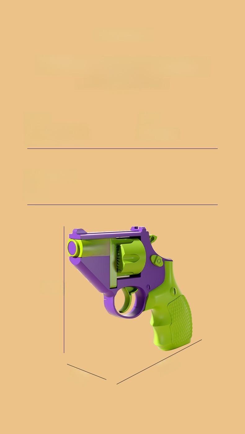 (COD) Revolver Mainan Baru 2025, Mudah Menghilangkan Stres Dan Mainan ...