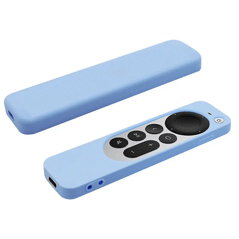 Protector Remote Control Skin Protective Case Silicone Cover For Apple TV Siri 3