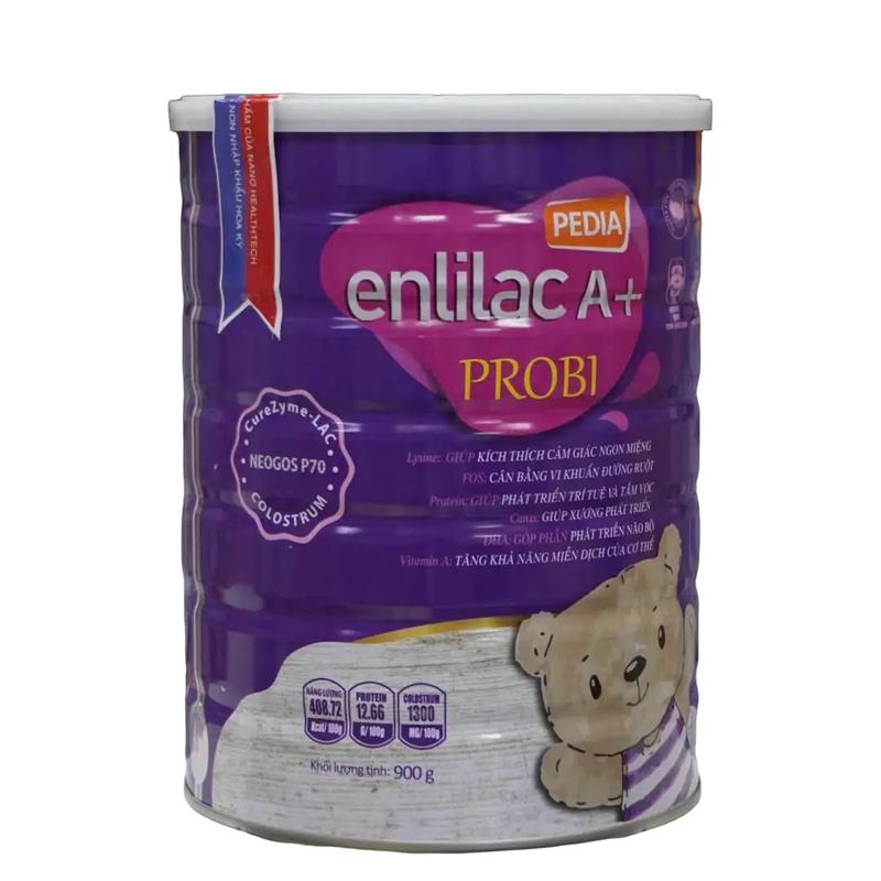 Sữa Bột Enlilac Probi Pedia 900g Dành Cho Bé