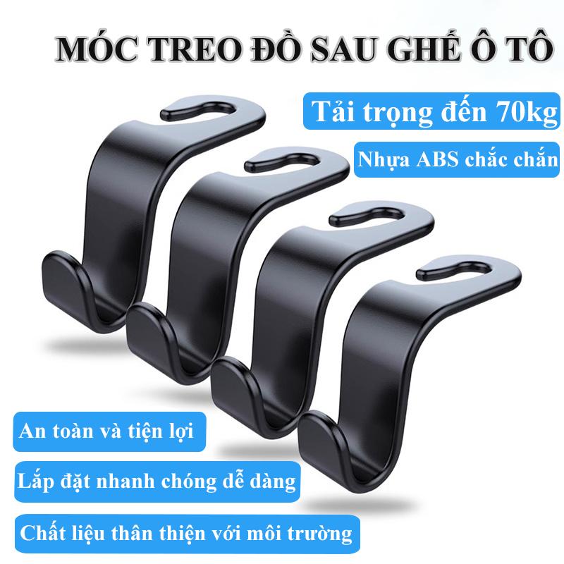 Móc treo đồ trên xe hơi MYT Móc treo đồ đa năng gắn sau ghế xe ô tô nhỏ gọn tiện lợi chịu lực tốt tiết kiệm không gian