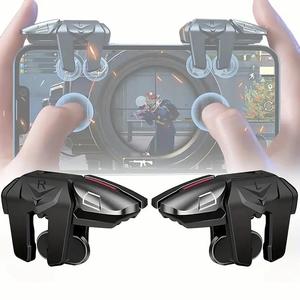 Controlador de juegos para teléfono con diseño de seis dedos, mando de juegos para smartphone con gatillo de dedo, accesorios de juegos para teléfono móvil