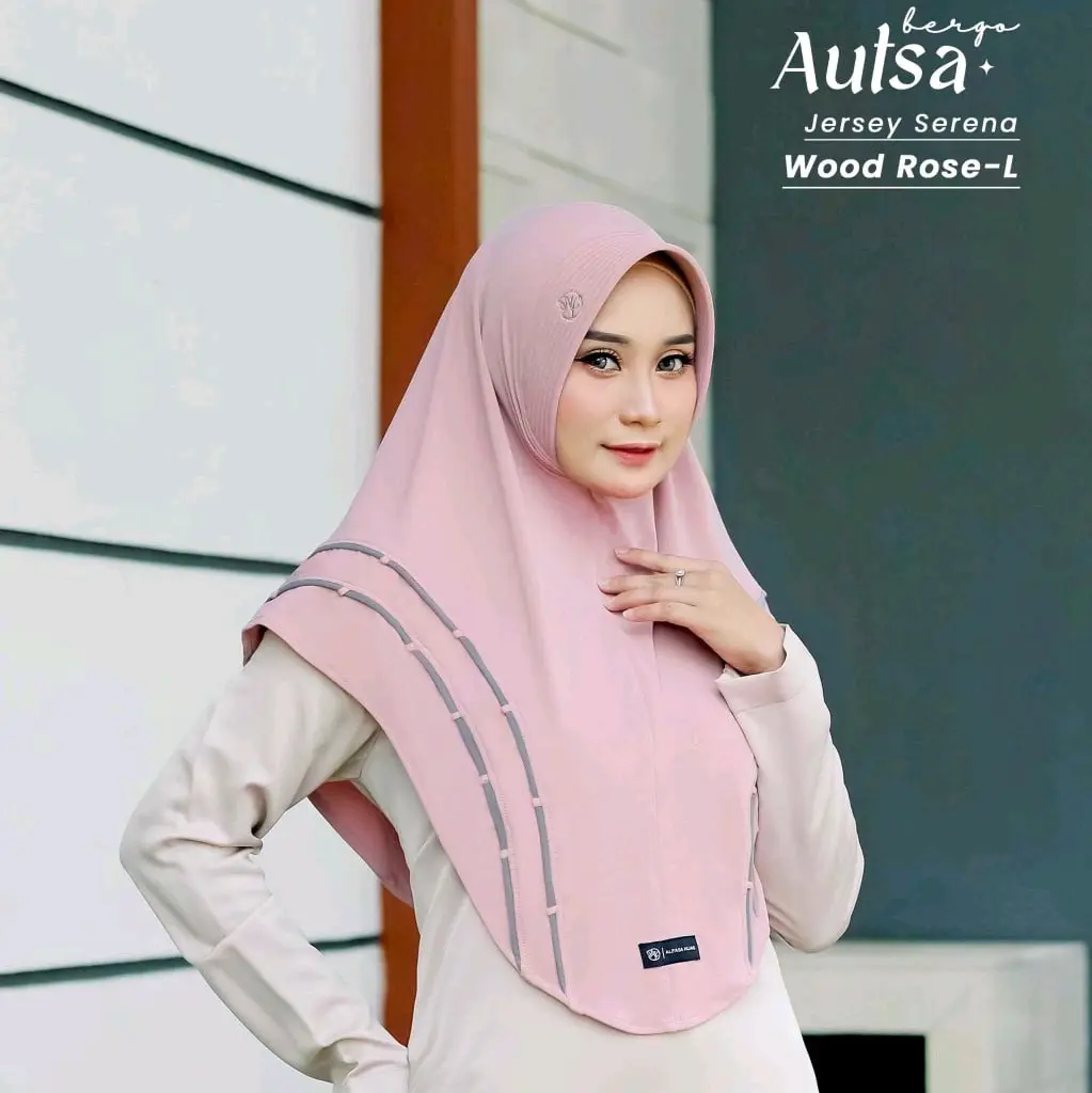 BERGO AUTSA ORI ALFASA HIJAB  Santai Navy