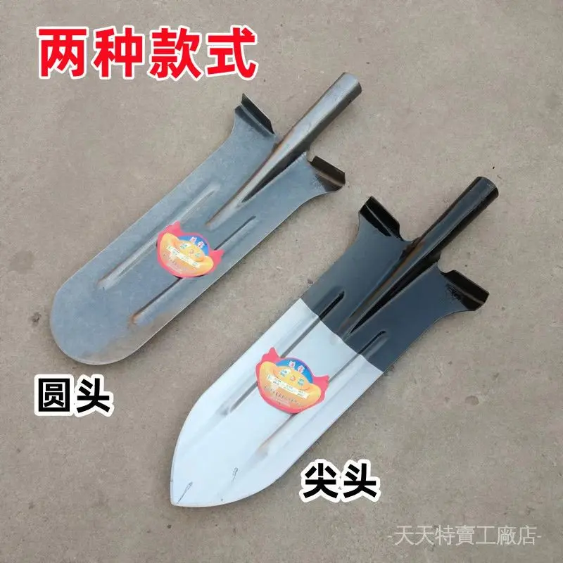 Đầu xẻng dài đào đất 🔥FREESHIP🔥 xẻng lưỡi thép siêu chắc chắn cứng cáp đào đất sâu 4