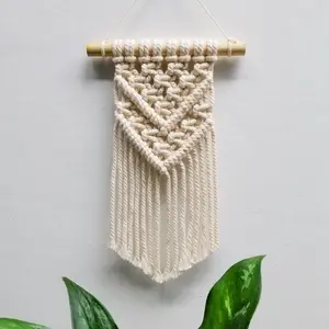 Macrame Hiasan Dinding / Macrame Wall Hanging Bedroom Kayu