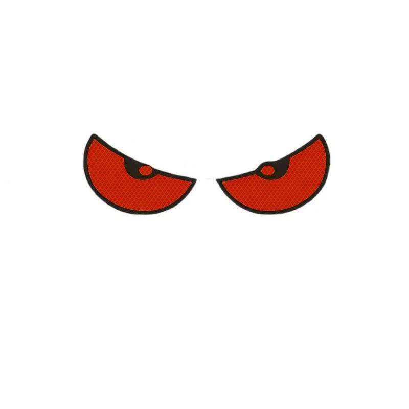 Creative Little Devil Monster Eyes Car Rear Window Body Sticker, Luminous Reflective Car Sticker, Multifunctional Car Decoration Decal Accessories 0