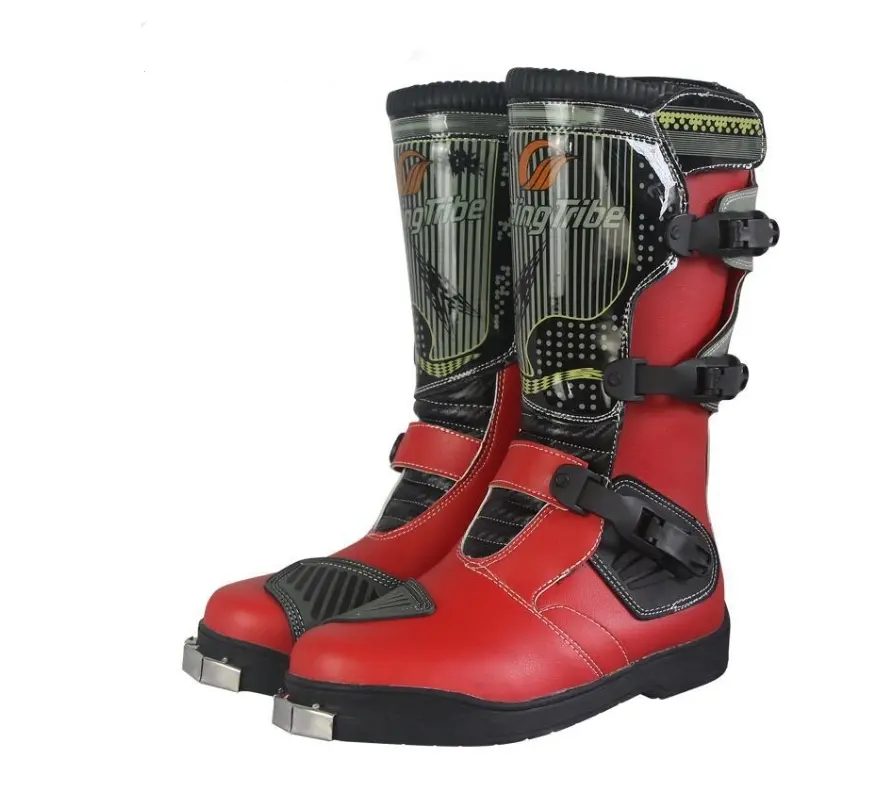 รองเท้าวิบากข้อยาว รองเท้าสำหรับขับรถ biker PRO-BIKER  หนังไมโครไฟเบอร์ทน ใช้ดี ใส่ได้ทั้งทางดำและเข้าป่า B05 /136