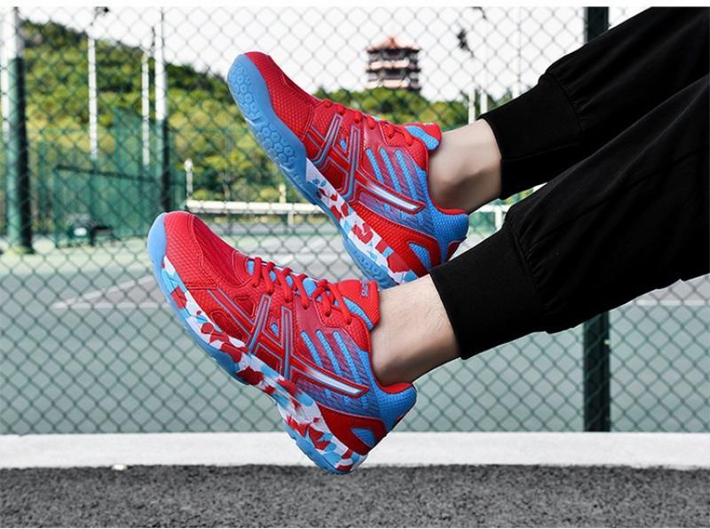 Product Introduction of In Stock Professional Badminton Shoes Non-Slip Tennis Shoes Volleyball Shoes Sneaker Table Tennis Ball Shoes Badminton Shoes Unisex Shoes Children's Training Sports Soldier Shoes Tennis Shoes Professional Sneakers Sports Children's Shoes 14