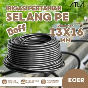 Selang Tube Hidroponik PE 16 mm Fertigasi Drip Hidroponik IH038