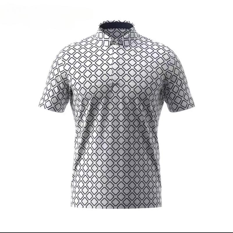Quần Áo Golf, TaylorMade, Dành Cho Nam Giới, Bộ Sưu Tập Mùa Hè, Phong Cách Thể Thao Mới, Thoáng Khí, Áo POLO ngắn Tay, 46 1