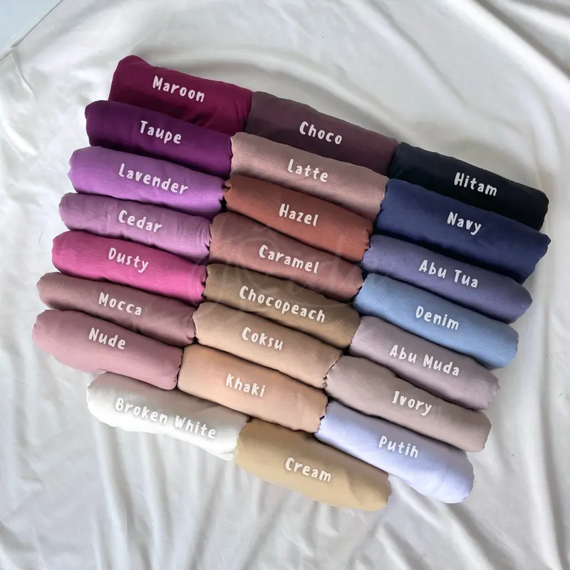 Pashmina Kaos Oval Spandex Rayon 2