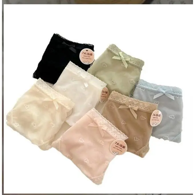 Combo 10 Quần Lót Nữ Ren Điều Hoà Thoáng Mát 7A ( Có Tách Lẻ 5), Chất Mịn Thoáng Mát  Women 3