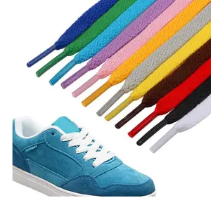 Sepasang Tali Sepatu Sneakers Pipih Murah Tali Gepeng Shoelaces BJ179