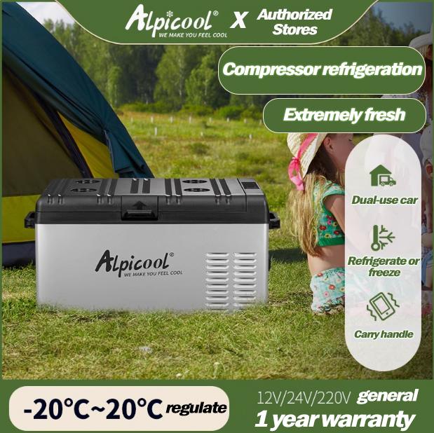 C20 Compressor Alpicool C20 Portable Compressor Refrigeration Vehicle Dual-Use ...