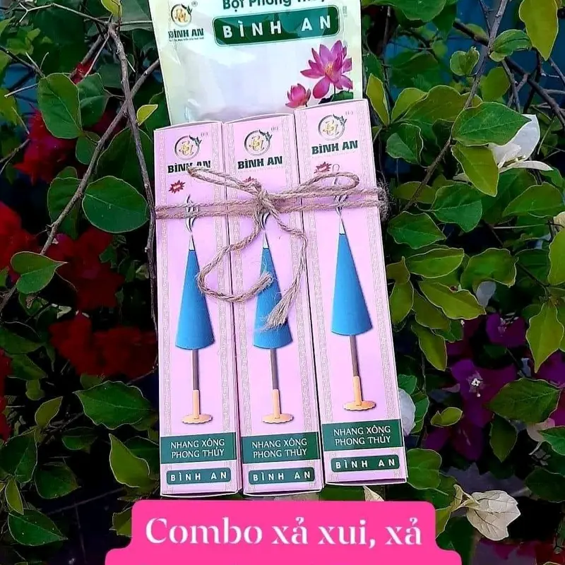 Combo tẩy uế phong thủy Bình An 0
