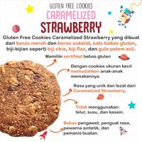 Gambar Gluten Free Cookies Caramelized Strawberry 75 Gram dari VERLINOLA Kota Administrasi Jakarta Selatan 2 Tokopedia