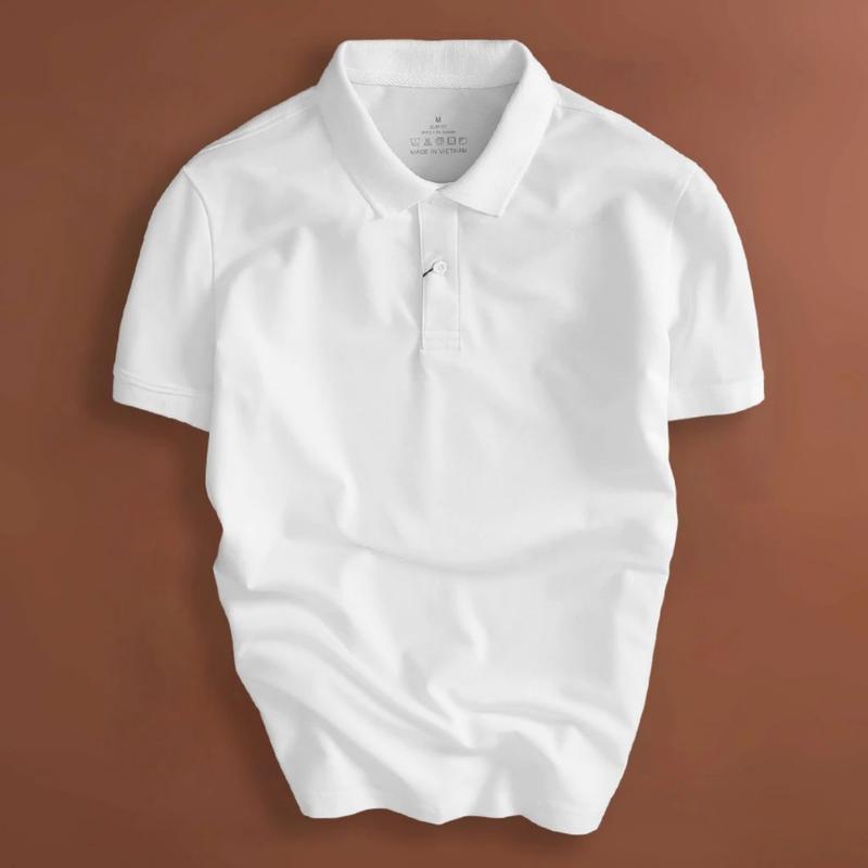 Áo thun Polo RM HOUSE Basic trơn cổ bẻ vải cá sấu sang trọng, lịch lãm, thoáng mát 101