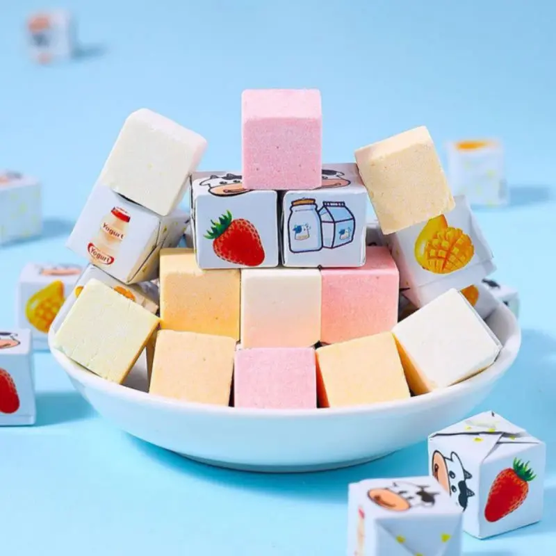 100g Kẹo viên phô mai cheese cube - bánh kẹo ăn vặt ngon Snack Candy Food Thức Ăn Viên Kẹo 2