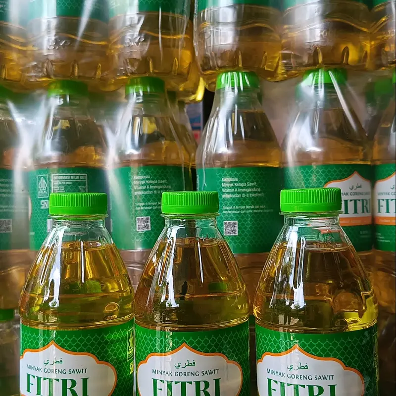 minyak goreng fitri 400ml Botol 3