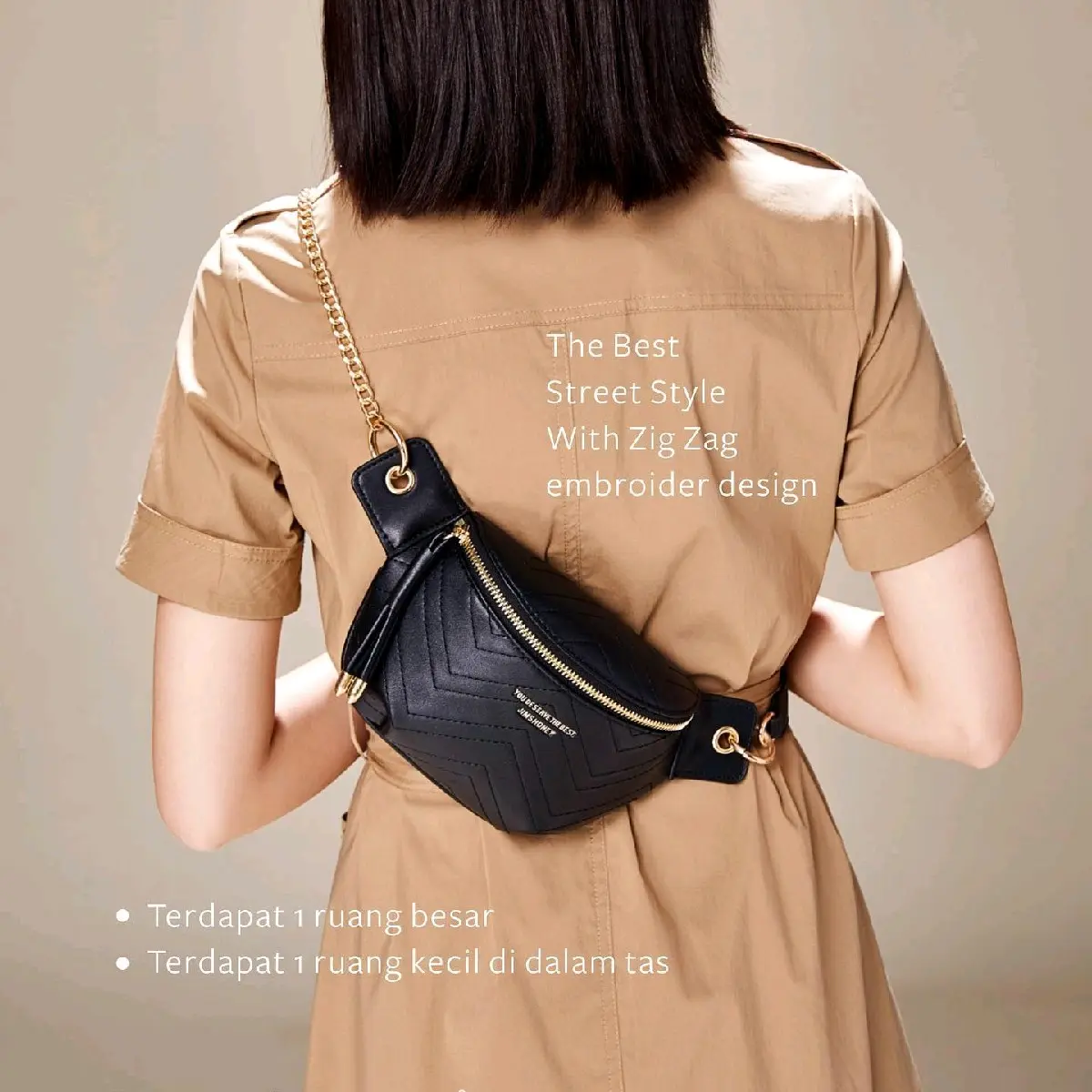 JIMS HONEY - CANDY BAG - TAS SELEMPANG WANITA WAISTBAG WANITA