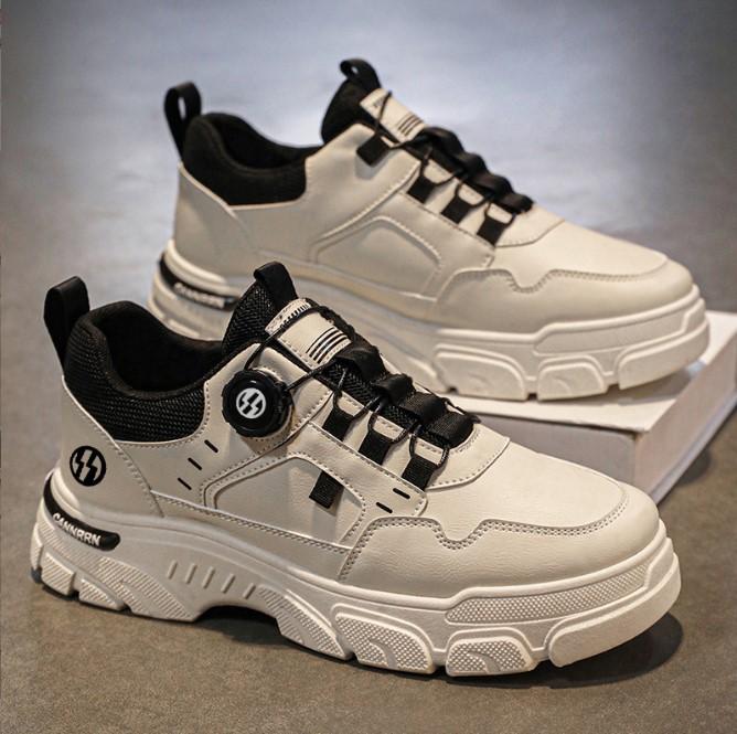 Product Introduction of Giày Sneaker nam Vua Giày mẫu mới 2024 khóa nút vặn hiện đại, chất liệu mềm mại, dễ sử dụng  H81 Cao Su Shoes giày  nút 20