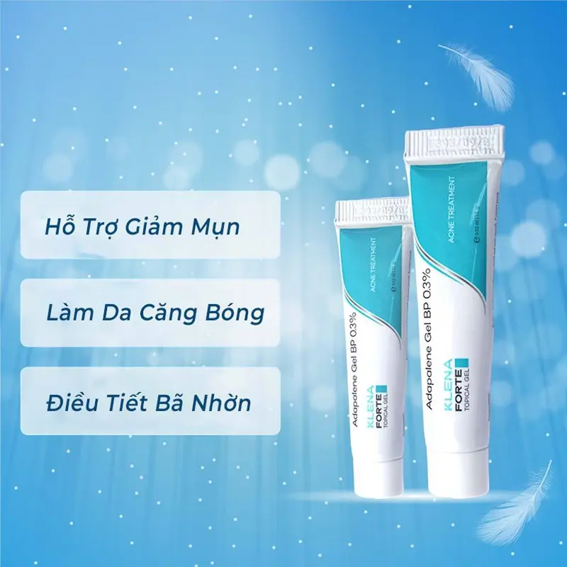 Klena Forte Adap 0,1% ~ 0,3% hỗ trợ giảm mụn trứng cá, mụn ẩn 15-30gr 5