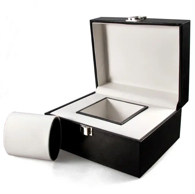 Hộp Gỗ Bọc Da Đựng Đồng Hồ - Phụ Kiện Watch