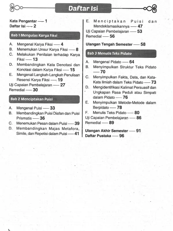 Buku LKS Bahasa Indonesia kurikulum Merdeka Kelas 8 SMP/MTs  Semester 2 4