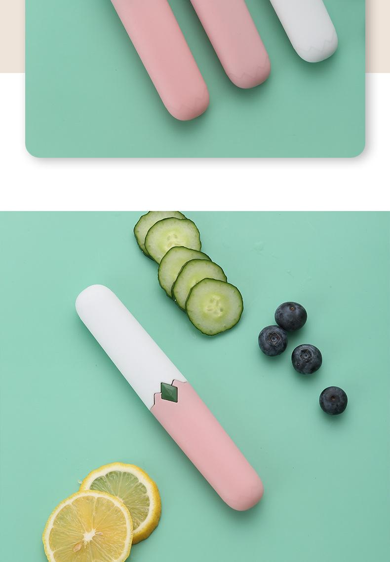 Product Introduction of Multifunctional Peeler Double-Headed Fruit Knife Stainless Steel 2-in-1 Portable Safe Mini Knife Peeler Wholesale 8