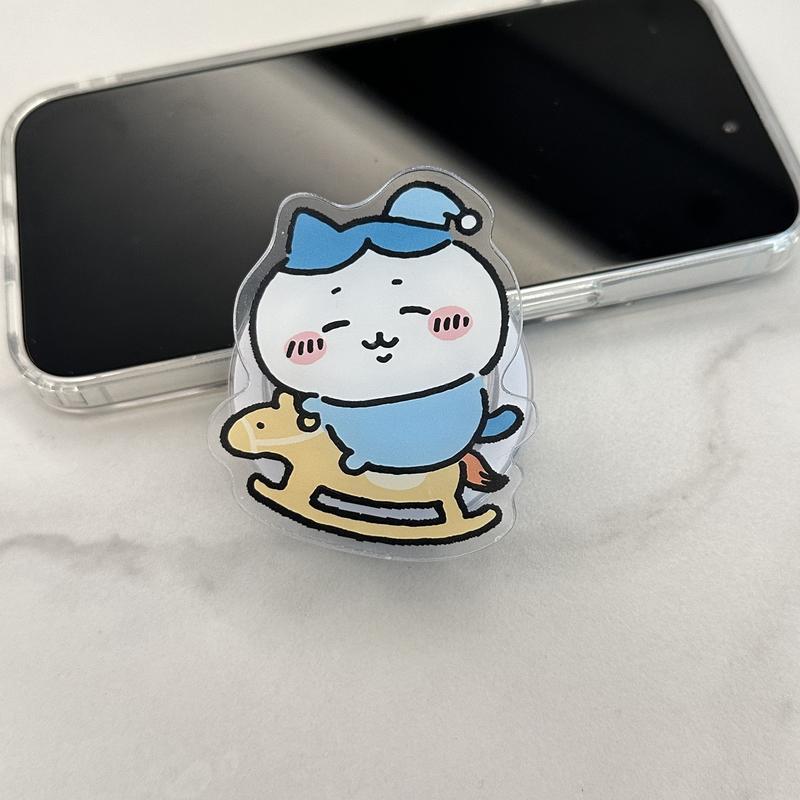Product Introduction of Japanese Cartoon Chiikawa Magnetic Suction Bracket Cute Giikawa Lazy Bracket opposite Sex Epoxy Airbag Bracket 10