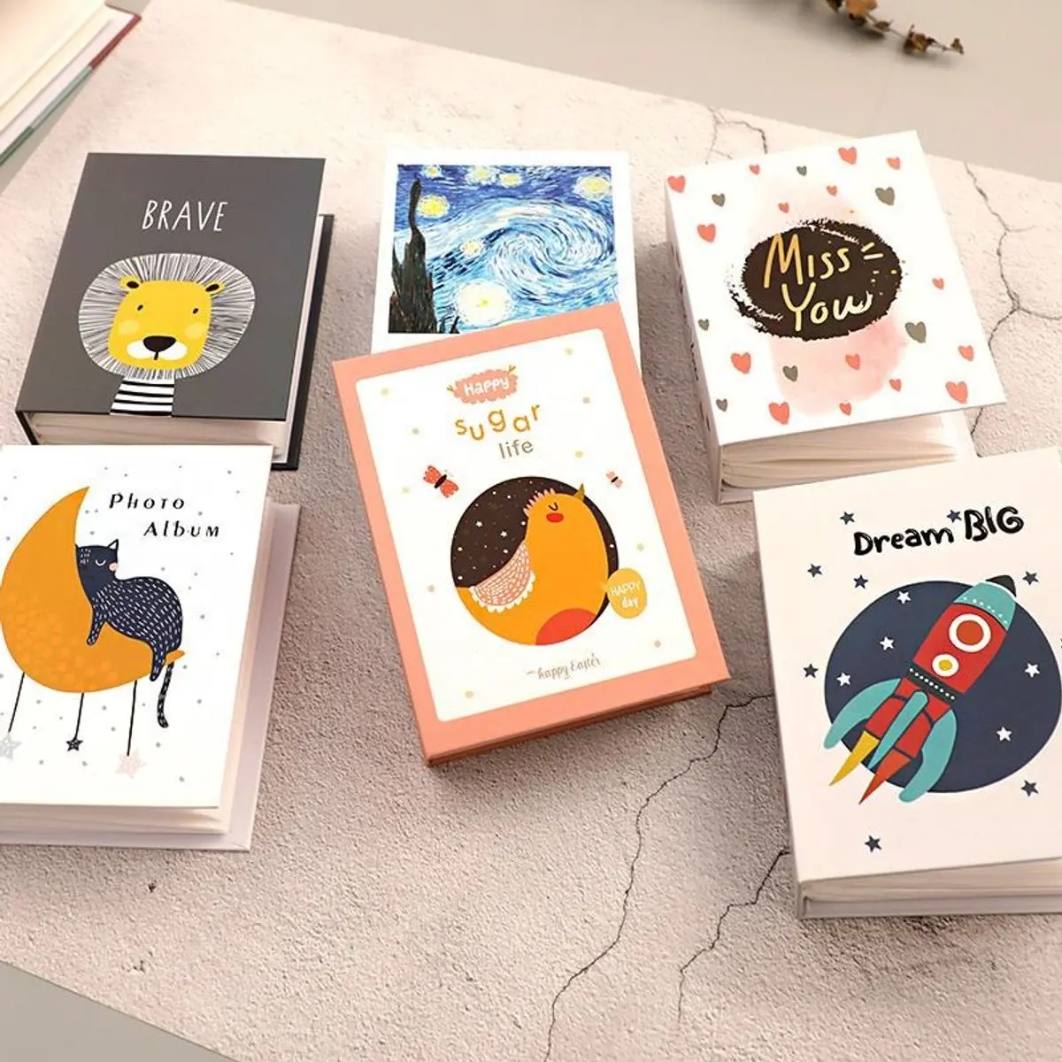 Album ảnh vintage 6x9 đựng được 200 tấm ảnh