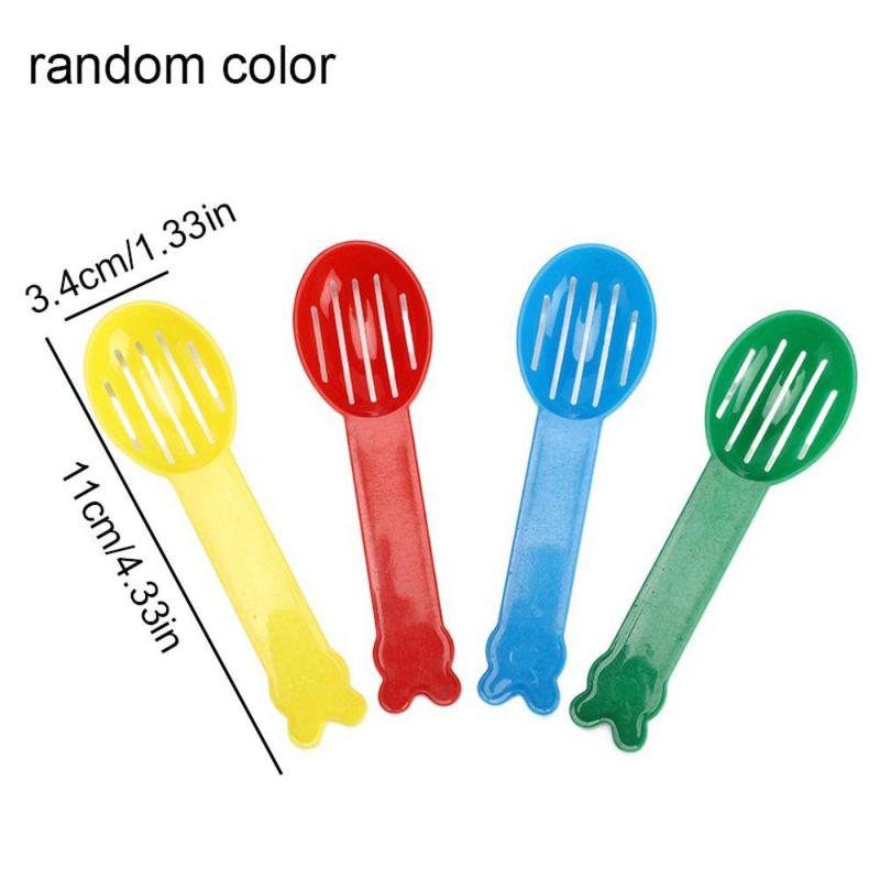 Hamster Sand Scoop, Mini Plastic Small Animal Litter Shovel, Random Color Hamster Bathroom Cleaning Shovel Pet Bath Spoon Hamster Shovel For Guinea Pig Hedgehogs 1