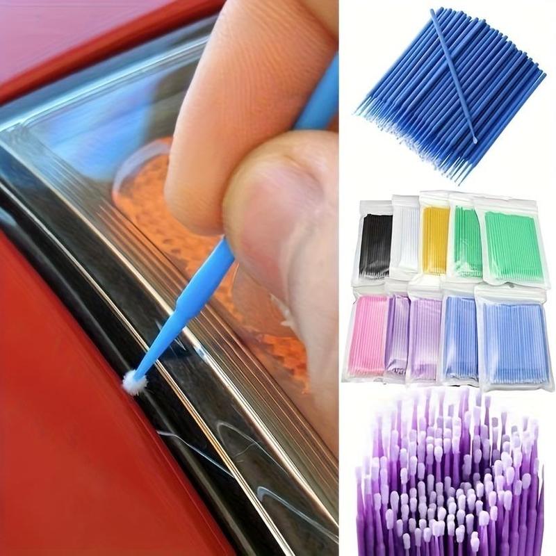 Product Introduction of Micro Brush Tips, Car Cleaning Brush, Micro Brush Applicator, Professional Car Cleaning Tool for Car Washing & Maintenance 39