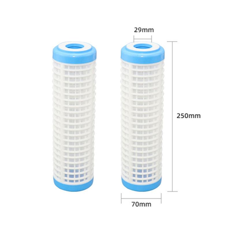 2 PCS Reliable 10" Water Filter Pre Filter Universal Filter Water Filter Household Filter Elements Plastic Material 1