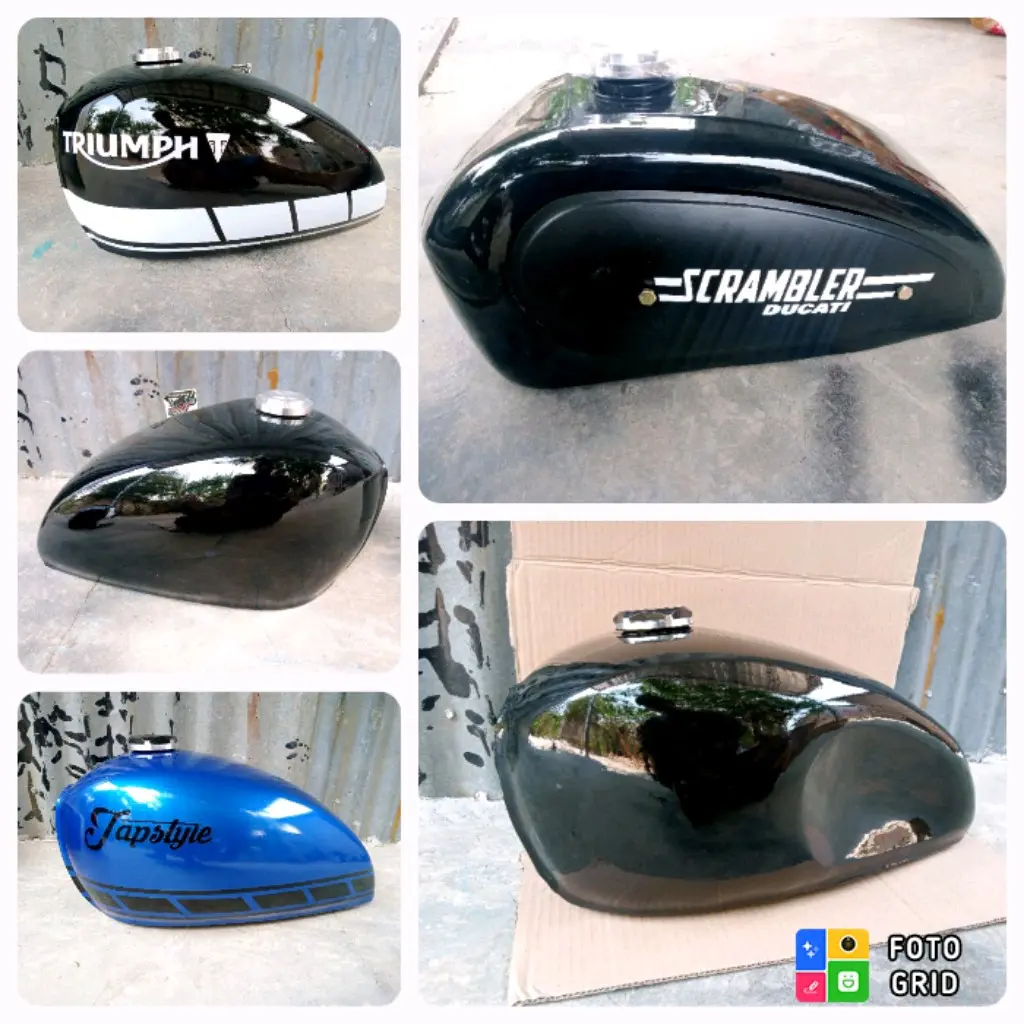Tangki Custom Japstyle Cat Tangki Motor Custom Cat Tangki Custom Japstle Cat