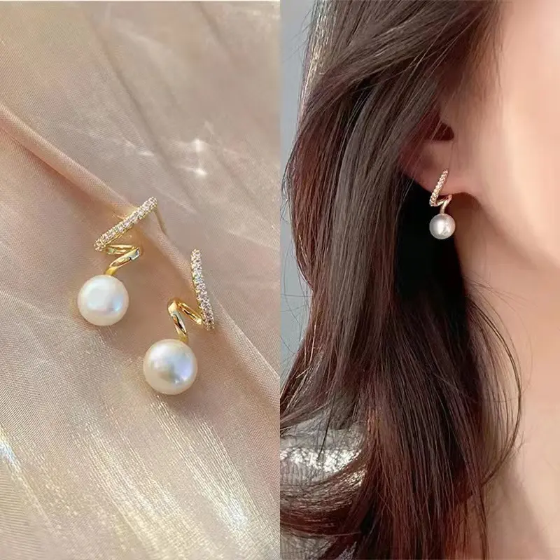 Hoa Tai Lung Linh Thiết Kế Đơn Giản, Phong Cách Người Nổi Tiếng Trên Internet, Hoa Tai Dễ Phối Đồ Phong Cách Instagram, Phụ Kiện Độc Đáo Phong Cách Han, Dành Cho Nữ Women khuyên  tai bông  tai