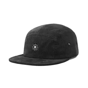 keepfs.id | topi five panel corduroy black  | basic Hat