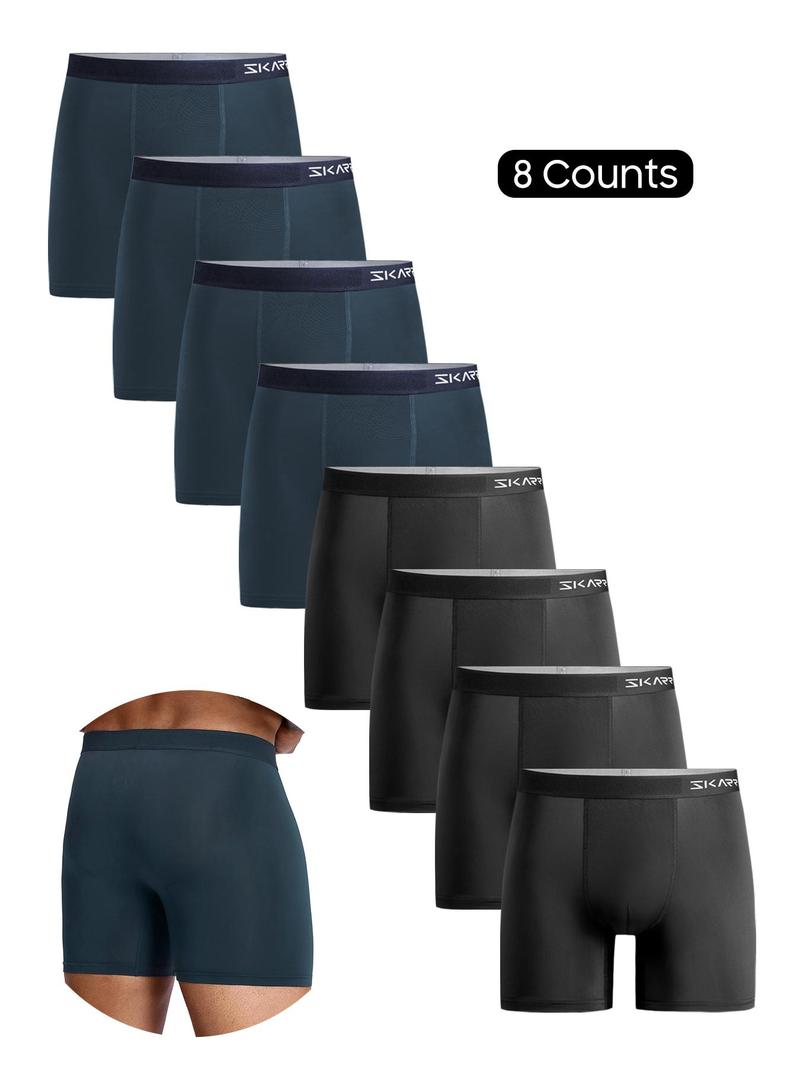 Product Introduction of Men's Contrast Tape Boxer Brief, Casual Comfy Breathable Underwear for Daily Wear, Men's Underwear for All Seasons 3