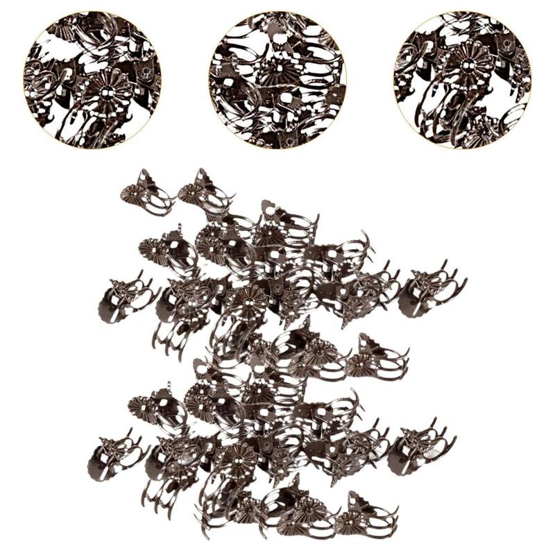 100x Plant Support Clips Gardening Tool Plant Climbing Fixing Clip for Climbing Plants Cucumbers Loofahs Outdoor Grape Vine 1