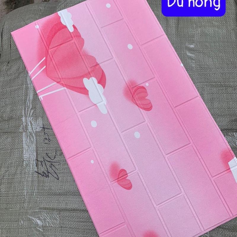 Set 40tấm hoạt hình, cổ điển, hoa văn tem nhũ, siêu xinh. dày dăn sắc nét. KT 70-40. Dày 3,5li. Decor dán tường chống mốc phòng bếp gạch  phong giấy  dán