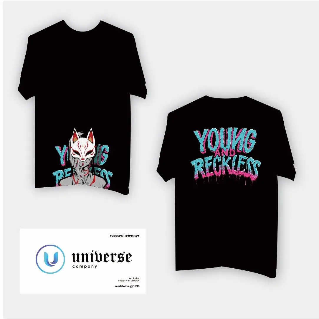 T Shirt Oversize Universe (Young And Reckless)