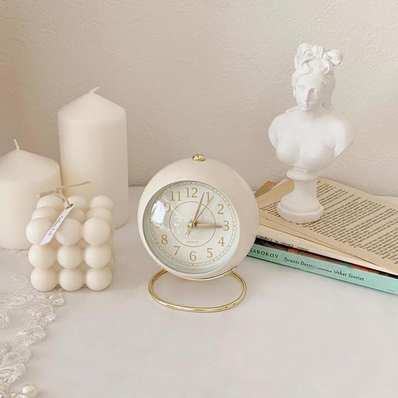 Retro Alarm Clock For Study Table With Light For Bedroom Wit - TikTok ...