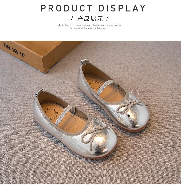 Product Introduction of Kasut Kulit, untuk Kanak-kanak, Gaya Korea, Tapak Lembut, dengan Ikatan Simpul, untuk Bayi Perempuan, Tidak Licin, Fesyen, Ringan, Sesuai untuk Musim Baru Baby Shoes 6